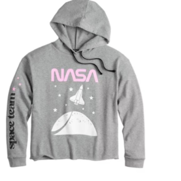 Juniors' NASA Cozy Hoodie - Picture 1 of 3